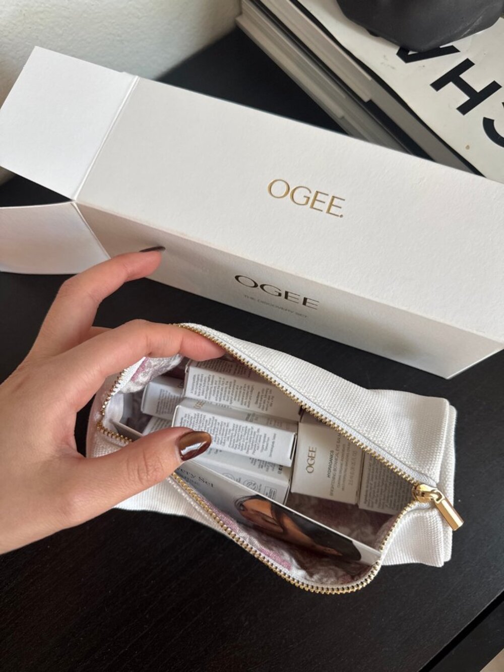 OGEE The Discovery Set — 6-Piece Organic Skincare Minis Set, New